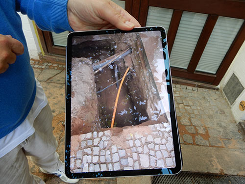 TVInspektion hilft bei Sanierungsarbeiten Einsatz modernster Technik